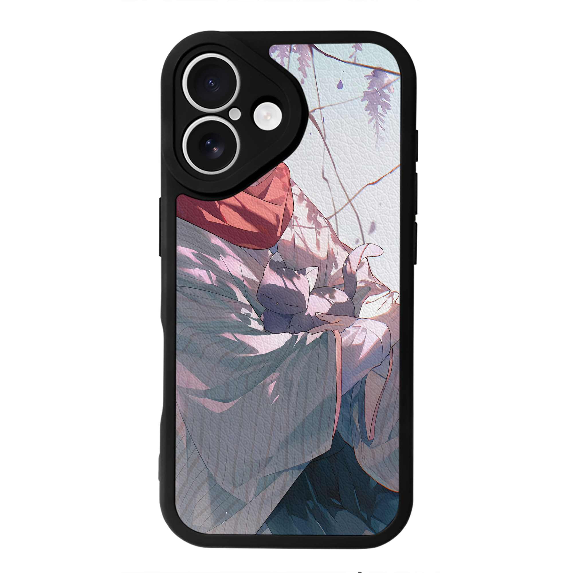 （画像用） 文豪ストレイドッグス Bungo Stray Dogs 【iPhone 16シリーズ対応】シリコンスマホケース（レザー調） 材質：シリコン